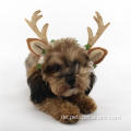 Süße Elch Christmas Cat Dog Hut Kopfbedeckung